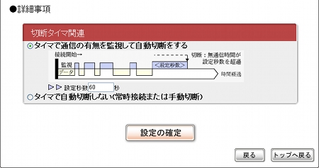 図 VPN接続設定の登録画面