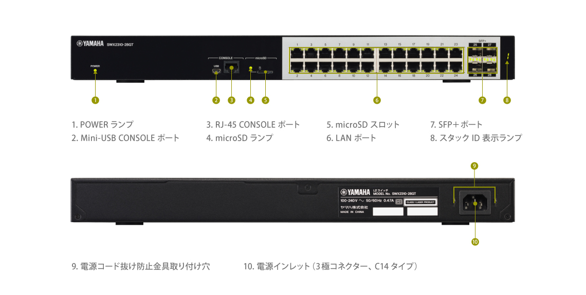 SWX2310-28GT 外観図