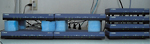 やまや本社サーバールームに設置している「RTX1000」とカスケード接続された「RTV700」