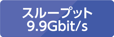 スループット 9.9Gbit/s